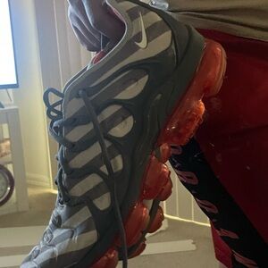 Nike Orange and Gray Athletic Shoes